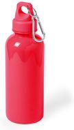 Juomapullo Bottle Zanip, punainen liikelahja logopainatuksella