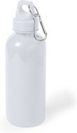 Juomapullo Bottle Zanip, valkoinen liikelahja logopainatuksella