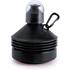 Juomapullo Foldable Bottle Luns, musta liikelahja logopainatuksella