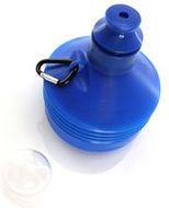 Juomapullo Foldable Bottle Luns, sininen liikelahja logopainatuksella