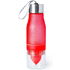 Juomapullo Juicer Bottle Selmy, punainen liikelahja logopainatuksella
