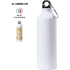Juomapullo Sublimation Bottle Bredix, valkoinen liikelahja logopainatuksella