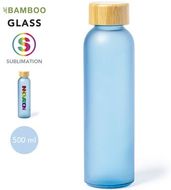 Juomapullo Sublimation Bottle Vantex, oranssi, sininen liikelahja logopainatuksella