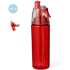 Juomapullo Vaporizer Bottle Fluxi, punainen liikelahja logopainatuksella