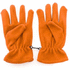 Käsineet Gloves Monti, oranssi liikelahja logopainatuksella