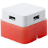KESKITIN USB Hub Dix, punainen lisäkuva 4