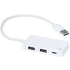 KESKITIN USB Hub Nagent, valkoinen lisäkuva 1