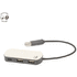 KESKITIN USB Hub Nylox, ruskea lisäkuva 1