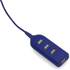 KESKITIN USB Hub Ohm, sininen liikelahja logopainatuksella