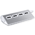 KESKITIN USB Hub Weeper, hopea liikelahja logopainatuksella