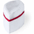Keittiömestarin asu Hat Painer, valkoinen, punainen liikelahja logopainatuksella