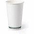 Kertakäyttömuki Cup Hecox, luonnollinen liikelahja omalla logolla tai painatuksella
