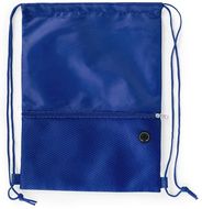 Kiristysnauha reppu Drawstring Bag Bicalz, sininen liikelahja logopainatuksella