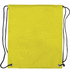 Kiristysnauha reppu Drawstring Bag Dinki, keltainen liikelahja logopainatuksella