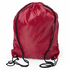 Kiristysnauha reppu Drawstring Bag Dinki, punainen liikelahja logopainatuksella