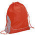Kiristysnauha reppu Drawstring Bag Dual, punainen liikelahja logopainatuksella