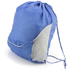 Kiristysnauha reppu Drawstring Bag Dual, sininen liikelahja logopainatuksella