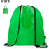 Kiristysnauha reppu Drawstring Bag Falyan, vihreä liikelahja logopainatuksella