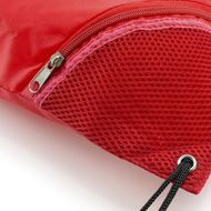Kiristysnauha reppu Drawstring Bag Fiter, punainen liikelahja logopainatuksella