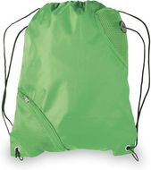 Kiristysnauha reppu Drawstring Bag Fiter, vihreä liikelahja logopainatuksella