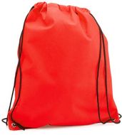Kiristysnauha reppu Drawstring Bag Hera, punainen liikelahja logopainatuksella
