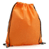 Kiristysnauha reppu Drawstring Bag Hera, sininen, oranssi liikelahja logopainatuksella