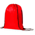 Kiristysnauha reppu Drawstring Bag Hildan, punainen lisäkuva 5