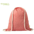 Kiristysnauha reppu Drawstring Bag Konim, punainen lisäkuva 1