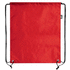 Kiristysnauha reppu Drawstring Bag Lambur, punainen liikelahja logopainatuksella