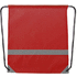Kiristysnauha reppu Drawstring Bag Lemap, punainen liikelahja logopainatuksella