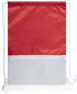 Kiristysnauha reppu Drawstring Bag Nabar, punainen liikelahja logopainatuksella