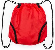 Kiristysnauha reppu Drawstring Bag Nonce, punainen liikelahja logopainatuksella
