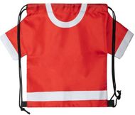 Kiristysnauha reppu Drawstring Bag Paxer, punainen liikelahja logopainatuksella