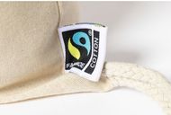 Kiristysnauha reppu Drawstring Bag Sanfer Fairtrade, luonnollinen liikelahja logopainatuksella