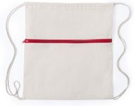 Kiristysnauha reppu Drawstring Bag Selcam, punainen liikelahja logopainatuksella