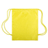 Kiristysnauha reppu Drawstring Bag Sibert, keltainen liikelahja logopainatuksella
