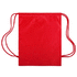 Kiristysnauha reppu Drawstring Bag Sibert, punainen liikelahja logopainatuksella