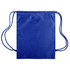 Kiristysnauha reppu Drawstring Bag Sibert, sininen liikelahja logopainatuksella