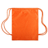 Kiristysnauha reppu Drawstring Bag Sibert, sininen, oranssi liikelahja logopainatuksella