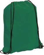Kiristysnauha reppu Drawstring Bag Spook, vihreä liikelahja logopainatuksella