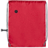 Kiristysnauha reppu Drawstring Bag Telner, punainen liikelahja logopainatuksella