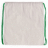 Kiristysnauha reppu Drawstring Bag Tianax, vihreä liikelahja logopainatuksella