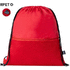 Kiristysnauha reppu Drawstring Bag Uznam, punainen liikelahja logopainatuksella