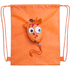 Kiristysnauha reppu Foldable Drawstring Bag Kissa, sininen, oranssi lisäkuva 8