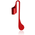 Kirjanmerkki Bookmark Melby, punainen liikelahja logopainatuksella