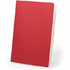 Kirjasin Notebook Dienel, punainen liikelahja logopainatuksella