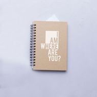 Kirjasin Notebook Emerot, luonnollinen liikelahja logopainatuksella