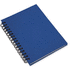Kirjasin Notebook Emerot, sininen liikelahja logopainatuksella