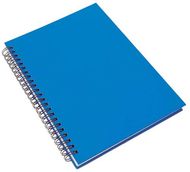 Kirjasin Notebook Gulliver, sininen liikelahja logopainatuksella