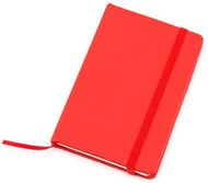 Kirjasin Notepad Kine, punainen liikelahja logopainatuksella